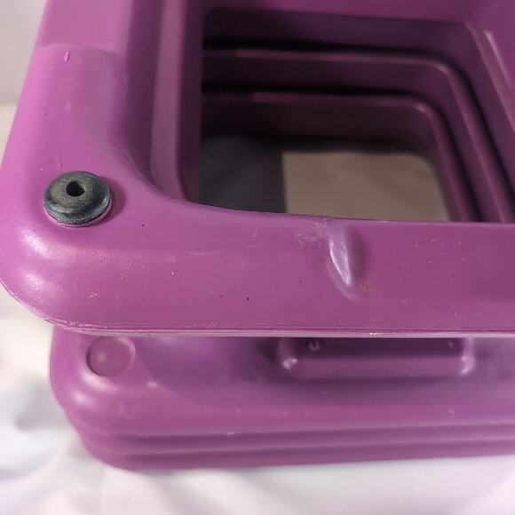 Set Lot of 4 The Step Original Aerobics Platform Purple 16" x 16" Risers Only - Picture 11 of 13